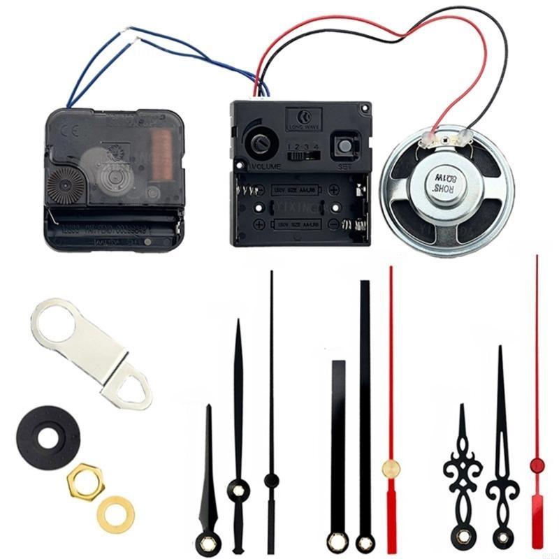 62KD DIY Quartzs Clock Mechanism Set Battery Powered Motor Replacements 12888 Clock Movement for Wall Clocks for Hobbyists