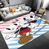 1pc Cuphead Entrance Mat, Non-Slip Mat Area Rug,Room Decor, Outdoor Decor, Kitchen Rug,Doormat - Machine Washable, Easy To Clean