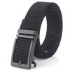 TAILOR JAPAN Lightweight Nylon Belt with Stepless No Airsoft Tactical Military Work Belt Men's Auto-Lock Buckle, Adjustment, Holes, One-Touch Belt,