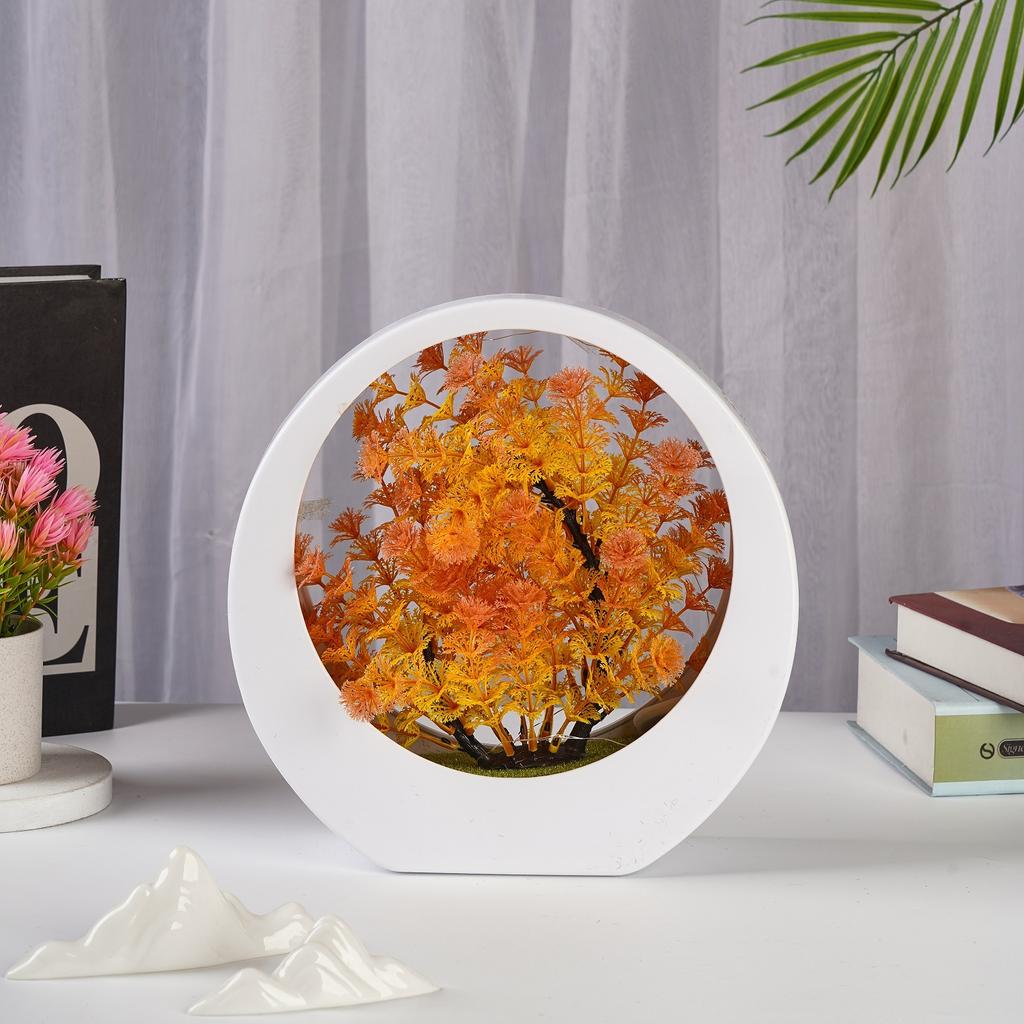 LED Artificial Bonsai Tree,Modern Home Office Decor, Warm Night Light, Festive Gift, Perfect for Various Occasions