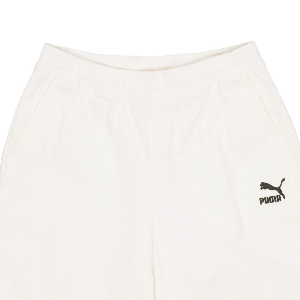 Puma Embroidered Logo Woven Casual Pants Women Pants Off-White 534754-93