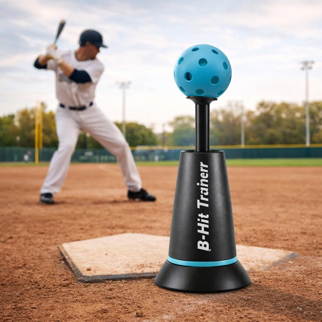 Sports Tee Popper Baseball Training Device For Indoor Outdoor Practice