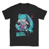 Kawaii Hatsune Miku TShirt for Unisex Women Fashion Cotton Tees O Neck Short Sleeve T Shirt Gift Idea Clothing