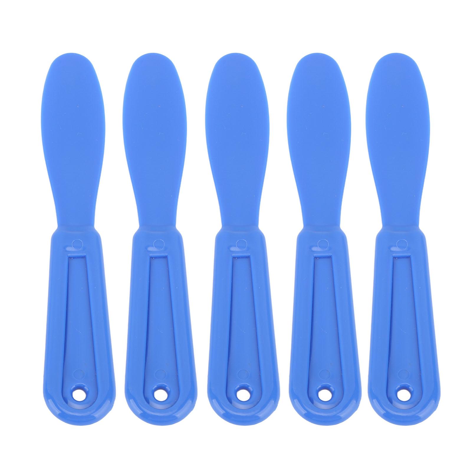 Health & Beauty Product Dark Blue 5Pcs Dental Plastic Plaster Spatulas Mixing Knife For Alginate Impression Plaster Materials