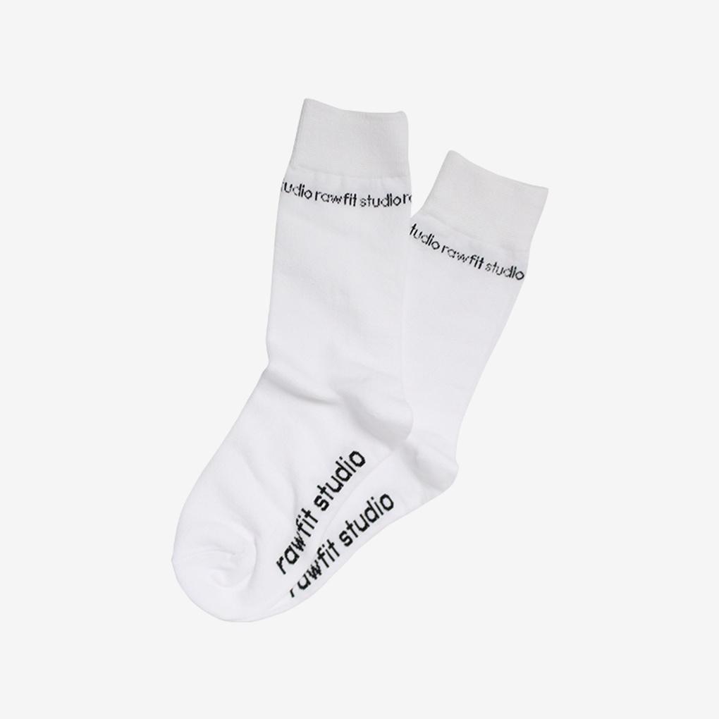 Lofit Studio Soft Crew Socks White white