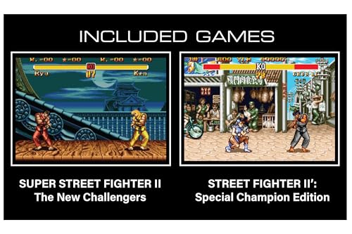 My Arcade Street Fighter II Pocket Player Portable Game System with 2 Games and a 2.75-inch Color Screen