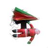 Christmas Decorations Santa Claus Parachute Light Solar Powered Hanging for Tree