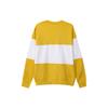 Nike Logo Print Color Block Casual Crew Neck Sweatshirt Men Tops Yellow FB7849-709