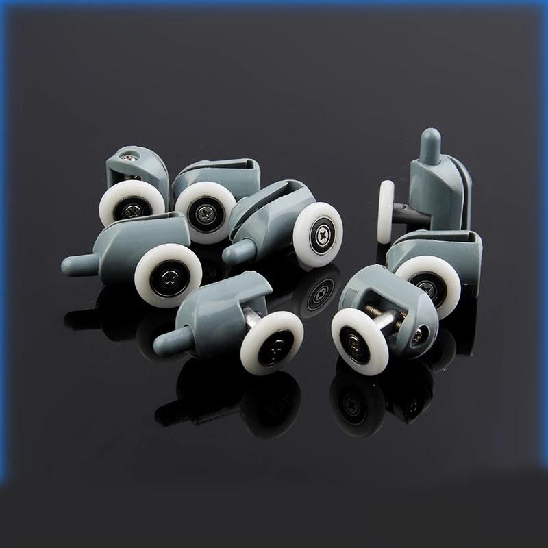 8pcs Shower Rooms Cabins Pulley &Shower Room Roller /Runners/Wheels/Pulleys Diameter 19/20/22/23/25/27mm