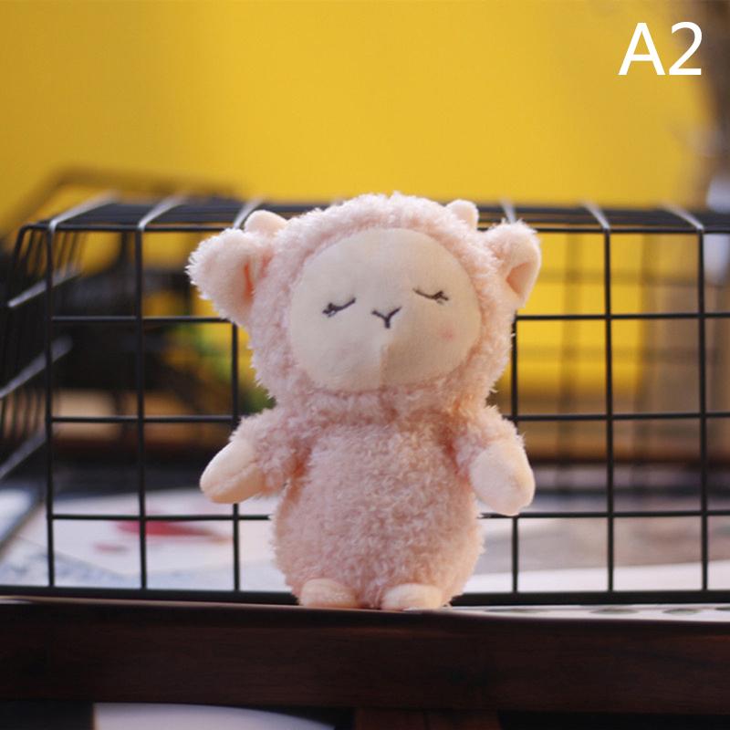 1Pcs Little Sheep Plush Doll Cute Animal Doll Soft Cotton Stuffed Doll Children Plush Toy Sleeping Partner Birthday Gift