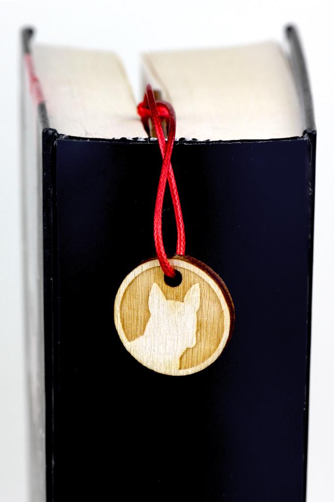 Phu Quoc Ridgeback - dog bookmark, personalized bookmark, dog gadget for Art-Dog brand readers