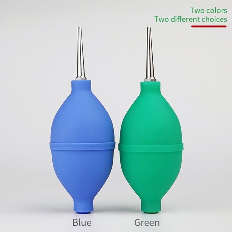 Dust Cleaner Strong Cleaning Air Blower for DSLR Camera Sensor Computer Chips Ball Dust Cleaning Pen Silicone Material