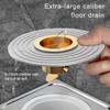 Small Bathroom Floor Drain Accessory with Fast Drainage & Odor Prevention Quick Drain Bathroom Floor Strainer for Home