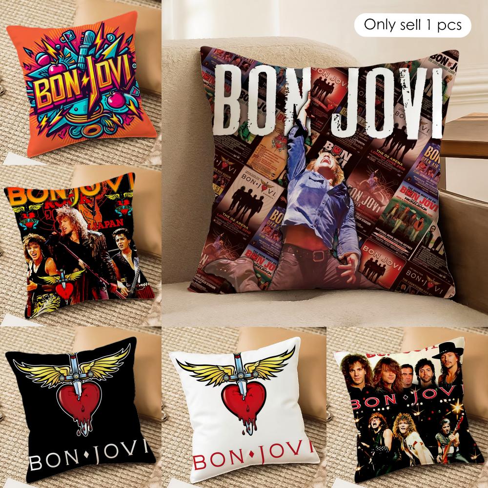 BBon JJoviS Cushion Cover Soft Plush Fabric DoubleSided Printed Cushion Covers for All Seasons Home Decor