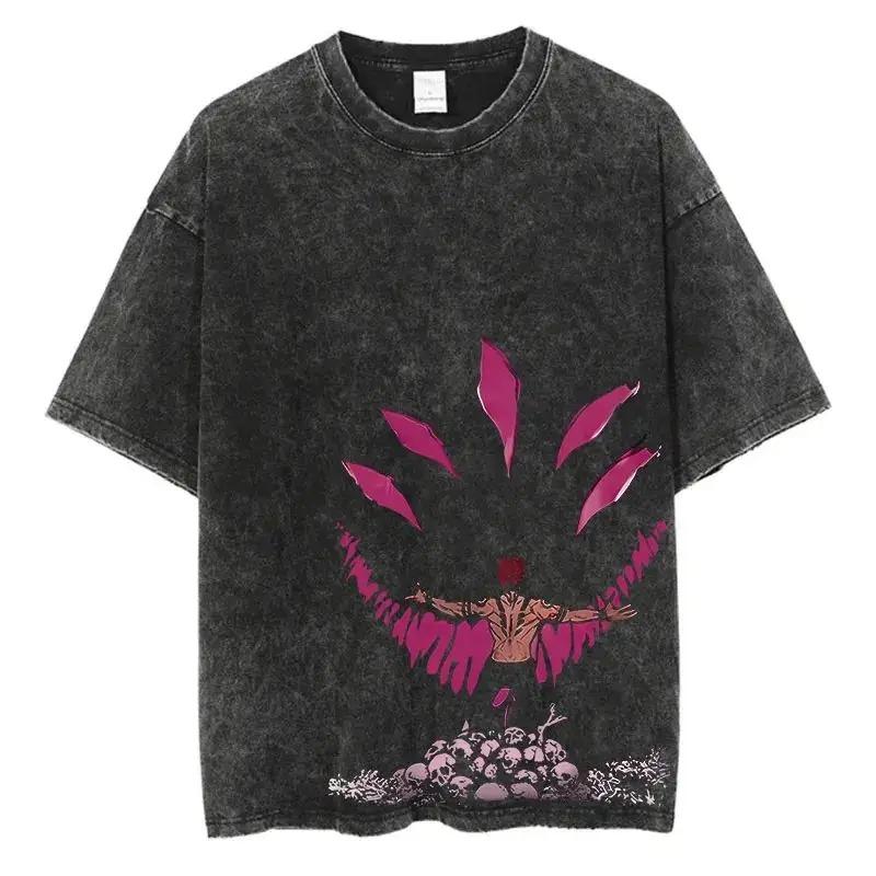 2026 Unisex Clothing Anime Y2k Washed New Arrival Clothes Tee Shirt Homme Graphic T-Shirts Unisex Tshirt for Unisex Ropa Hombre