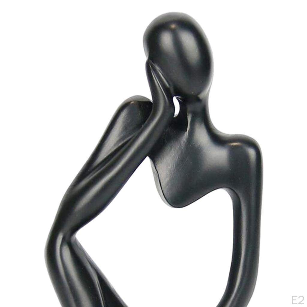 Abstract Sculpture The Thinker Statue
