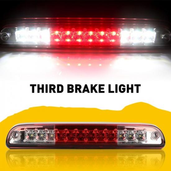 LED Third 3rd Brake Light Lens Clear For 99-16 Ford F250 F350 Super Duty Cargo A