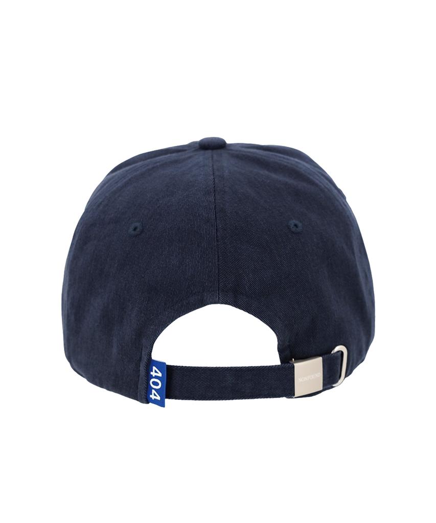 Nonpaundeu Washed Pound Plain Ball Cap [Washed Navy]