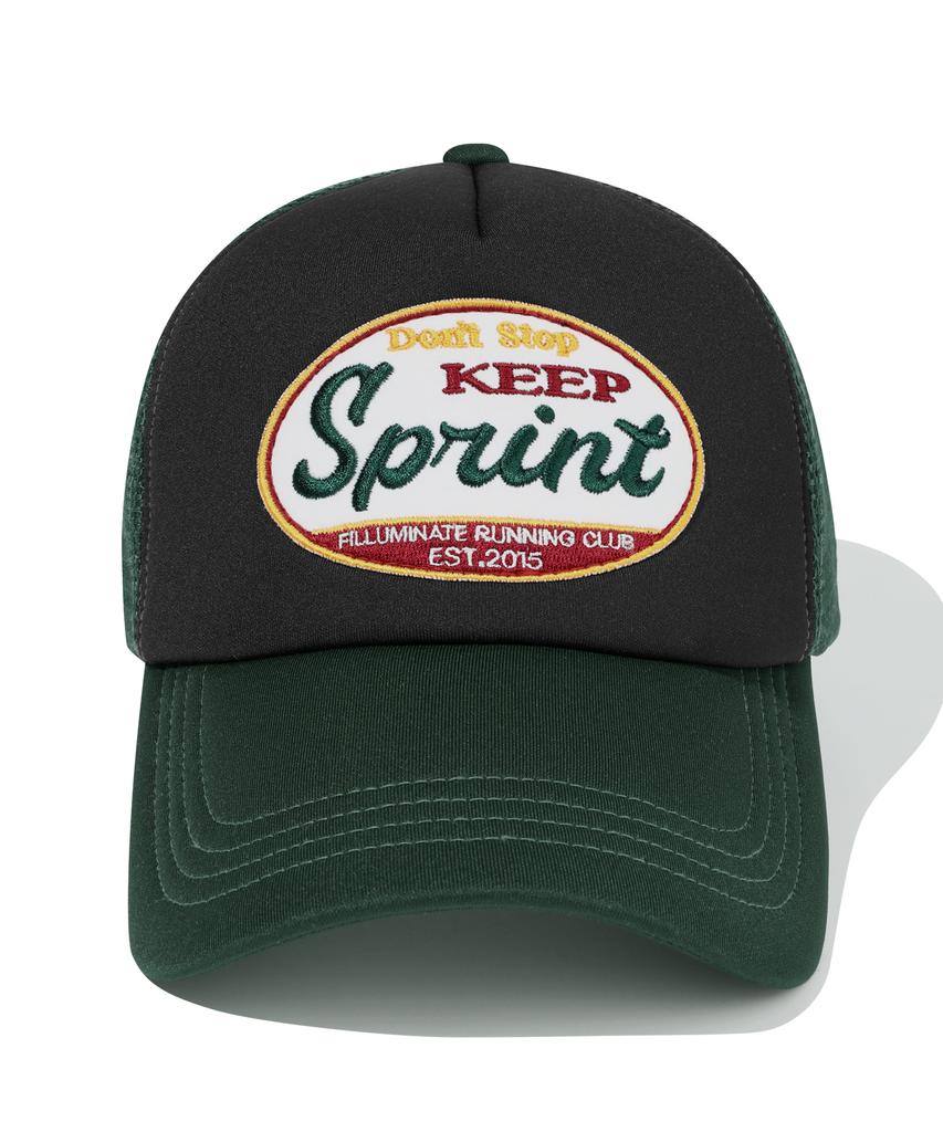 FILLUMINATE Sprint Mesh Ball Cap-Green