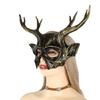 Masquerade Mask Reindeer Horn Mask Party Mask Animal Mask Halloween Mask Mardi Gras Mask Carnivals Mask