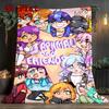 Aphmau and Friends 2D Flat Pattern Flannel Blanket High Quality All Seasons Warmth and Comfort Perfect for Christmas Gifts.DMT0925215
