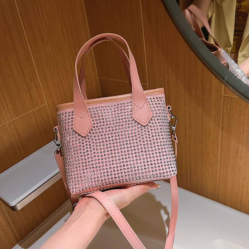 Chic Urban Style Bucket Bag For Women 2023 Fashion Shoulder Bag With Soft Pu Material