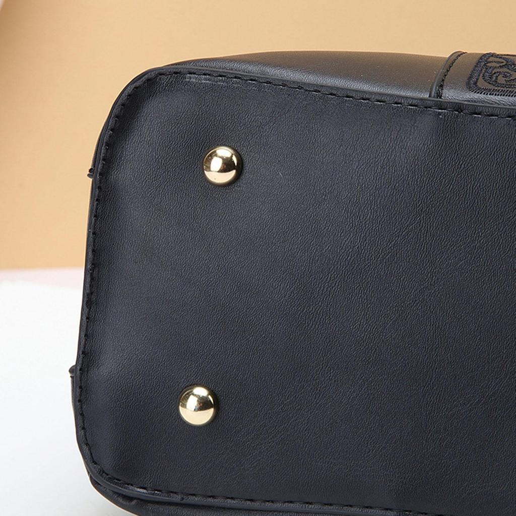 Handbag for Women Fashion Carrier Crossbody Bag Shopping Traveling Daily Black