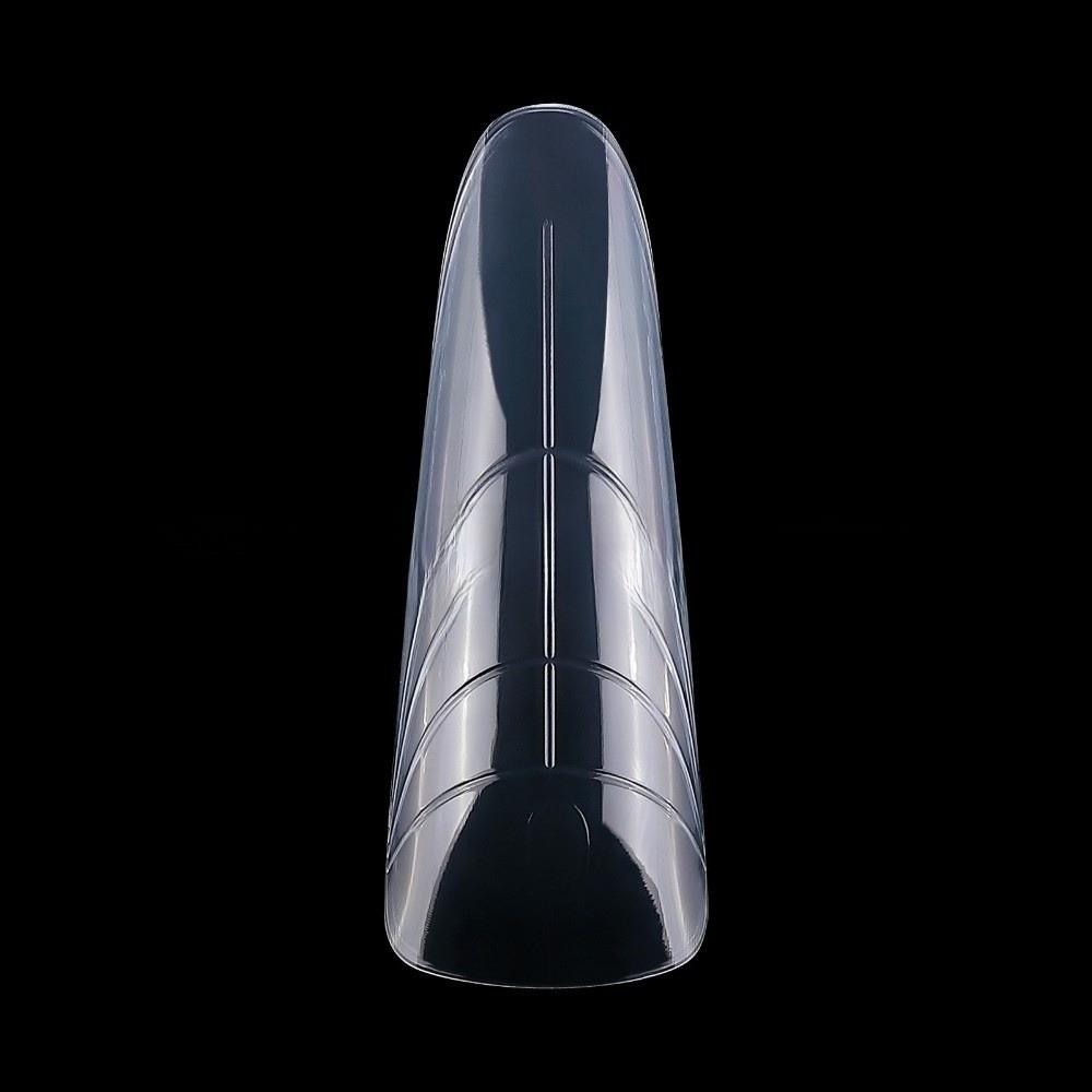 150Pcs Reusable Full Cover Nail Tips Transparent Space Nail Forms NEW French Tip Forms  Nail Art