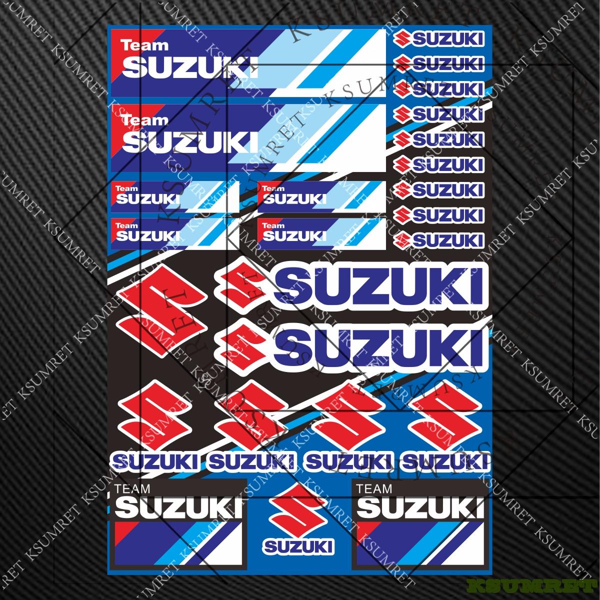 AAGK1 For Suzuki Gsxr Sticker Motorcycle Stickers Helmet GSXR 600 750 1000 Decals