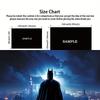 Batman Dark Style Square Area Rug, Non-Slip Floor Mat for Home Office, Perfect Gift for Fans.chl