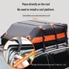 Bolsa de Equipaje Impermeable Plegable de Gran Capacidad para Techo de Coche con Tejido de Malla