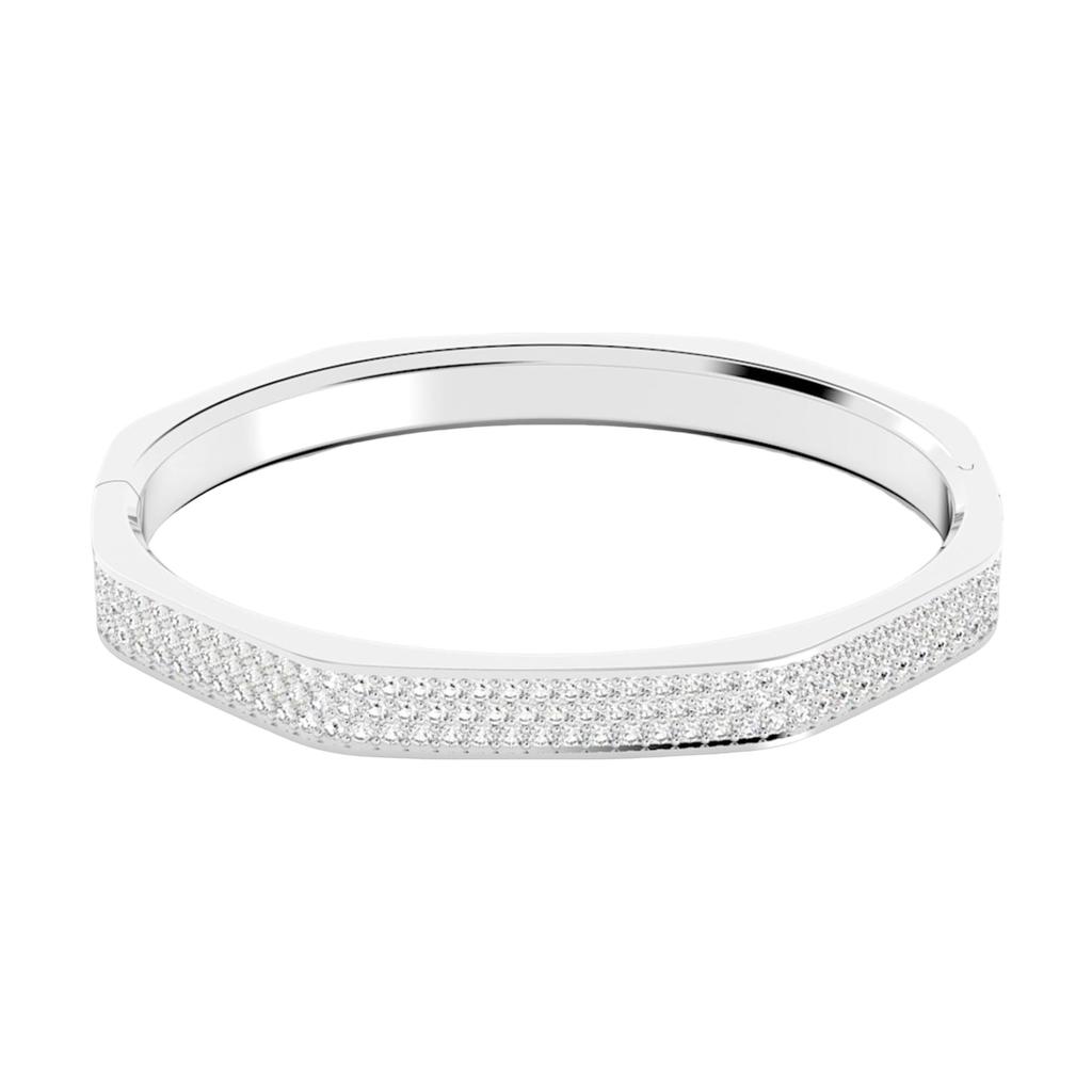 Swarovski Dextera Swarovski Element Bangles Women's Silver 5639202
