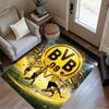 Bvb Football Team Area Rug Suitable For Balcony Dining Room Bedrooms Playrooms Antislip Rug Anime Office Decor Perfect Birthdaychristmas Gift Idea