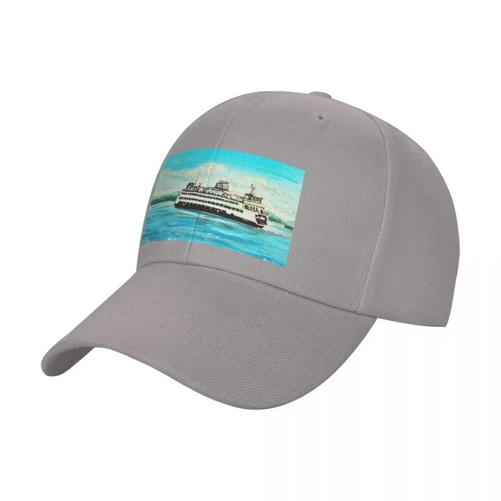 Ferry Painting Baseball Cap Ball  Sunscreen New In The Hat Hats Man Womens