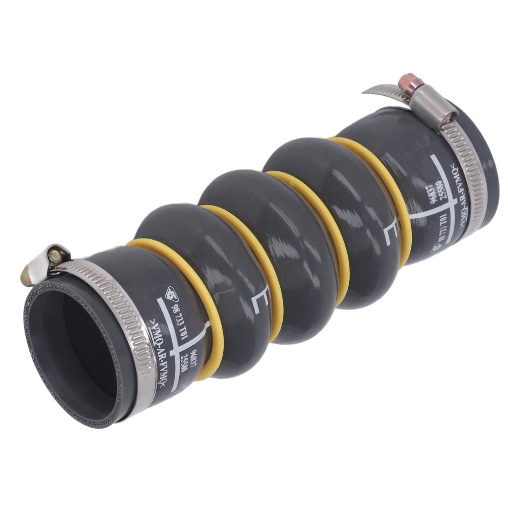 Intercooler Turbo Hose 0382NN Rubber Charger Intake Connecting Pipe Replacement for Citroen