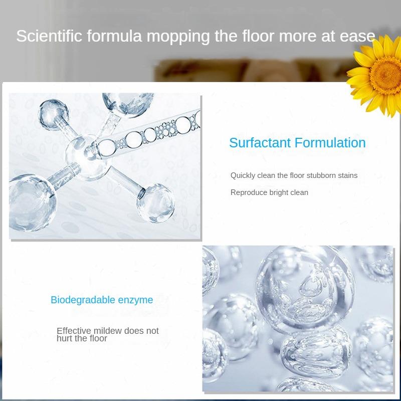Concentrated Flaky Floor Tile Cleaner Wood Floor Care Household Mop Toilet Decontamination Deodorant