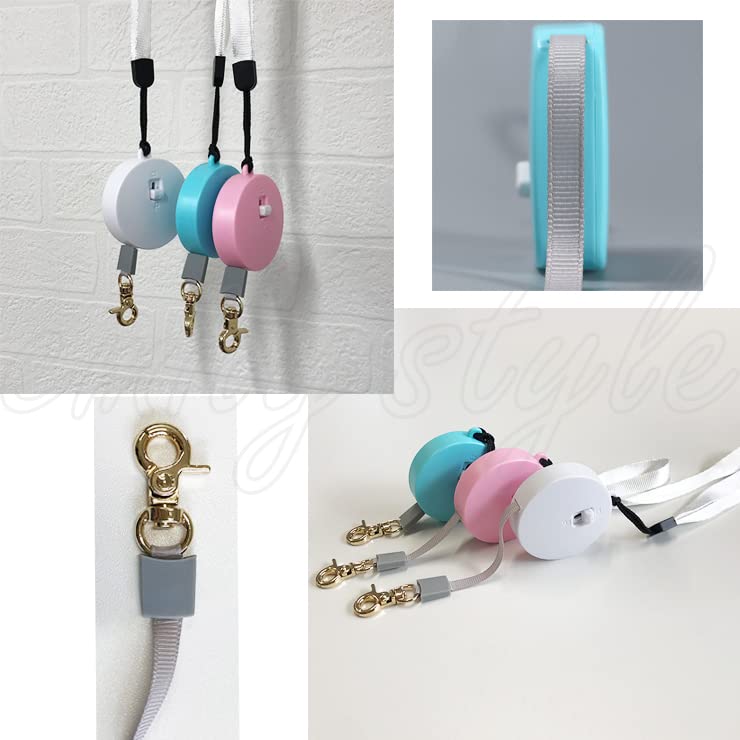 Compact Retractable Lead for Small Cats and Other Small Animals Compact Retractable Lead for Extra Small Guinea Walking Pocket Emilystyle Dogs, Dogs,