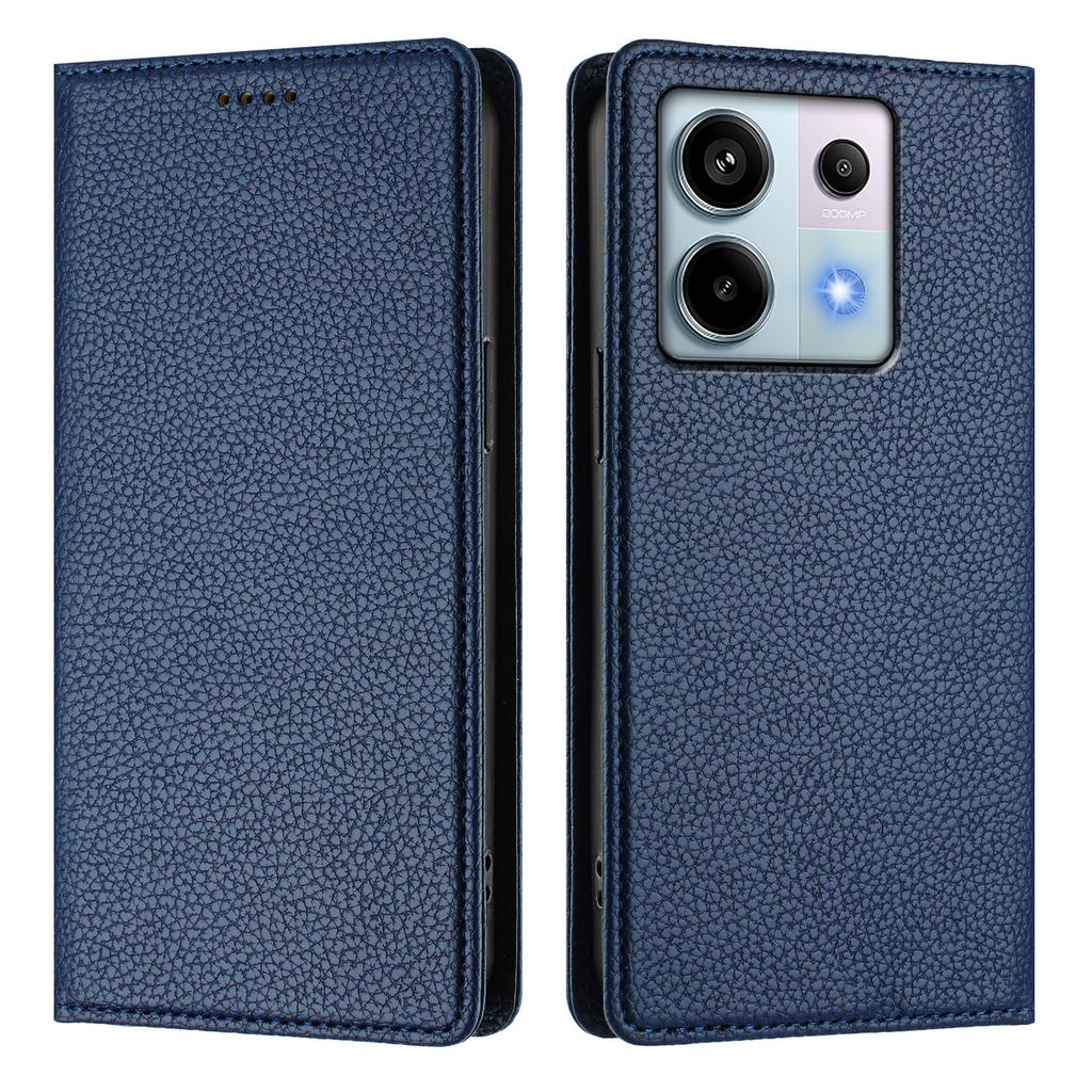 Pentru Xiaomi Poco X6 5G/Xiaomi Redmi Note 13 Pro 5G Husă Portofel Blocare RFID Textură Litchi Piele Husă Mobil