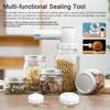 Handheld Vacuum Sealer Multifunctional Food Sealing Machine Mason Jars Electric Sealer Kit with 2