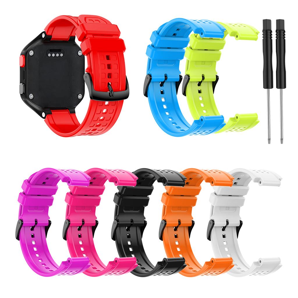 Quick Release Watch Support Loop Accessories Silicone Wristband Bracelet Fit for  Forerunner 25 Male Soft Straps