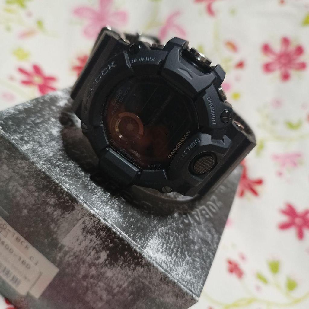 Used CASIO G-SHOCK RANGEMAN GW-9400-1B