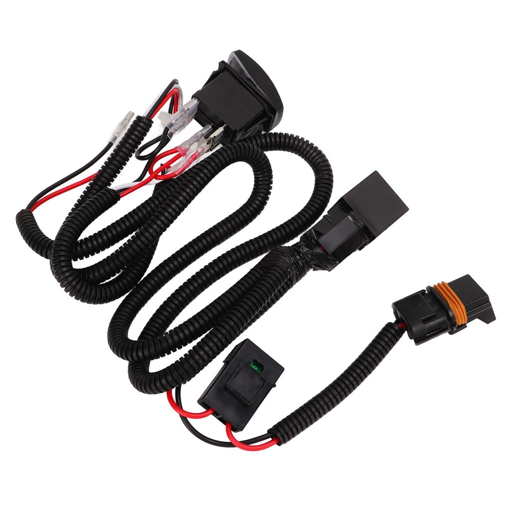 12V 24V 40A Hupen-Verkabelungskabelrelais-Kit Reine Kupferspule Schwer entflammbar für Auto LKW Schneckenhupen