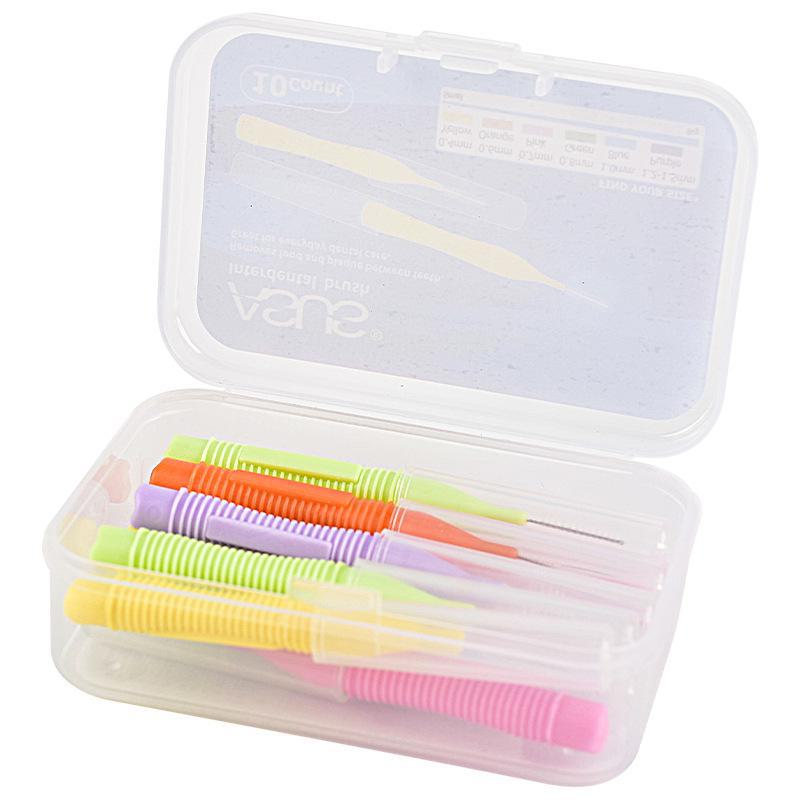ASUS Aisel Orthodontic Interdental Brush - Straight Type for Gap Cleaning and Teeth Correction
