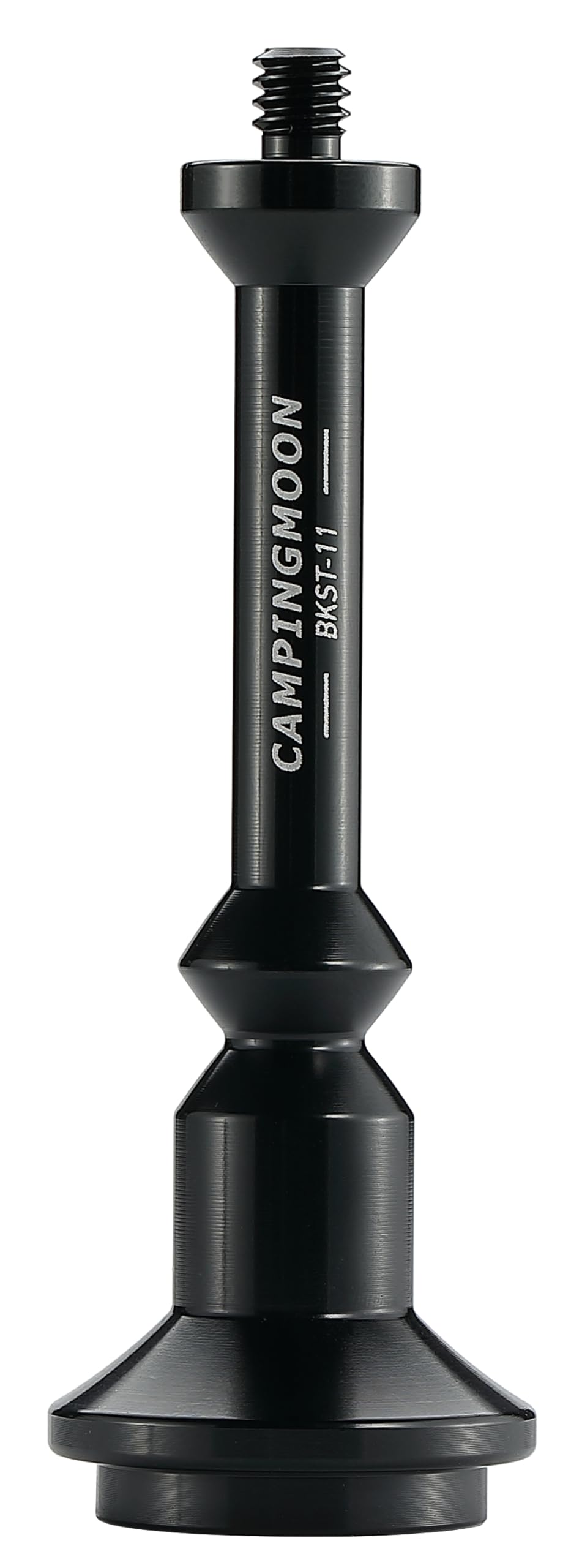 

CAMPING MOON Goal Zero OD Can 1/4 Screw Custom Parts, Magnetic Lantern Stand Extension Pole, Black, BKST-11