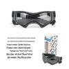 Pet Motorcycle Safety Helmet with Goggles for Cats & Dogs - Outdoor Riding Gear