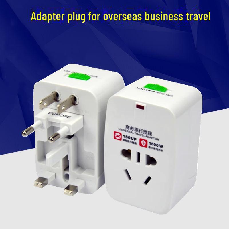 

Universal Travel Plug Adapter: US, EU, AU, UK Standards
