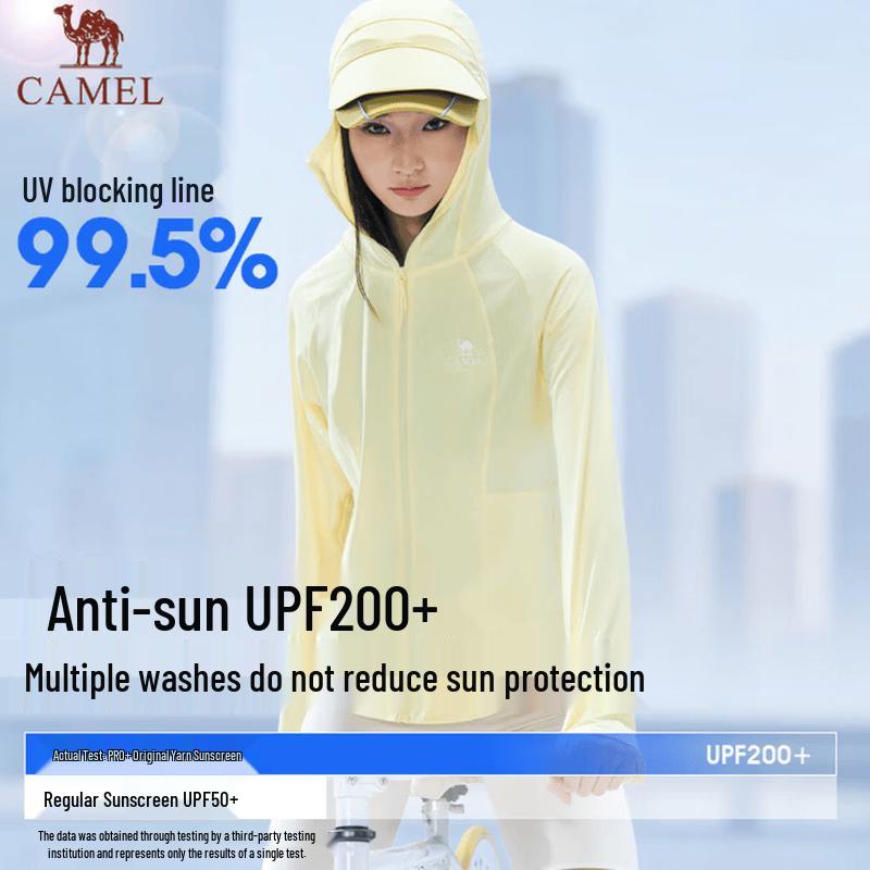 CAMEL Women s Knit Long Sleeve Sun Protection Jacket M