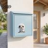 Metal Surfaces Magnets Acrylic Animal Refrigerator Magnet, Cow Sheep Koala Frog Seal Lockers Magnetic Decoration Fridge for Whiteboards Cartoon
