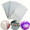 70pcs Traceless Dual-Sided Adhesive Tape – No-Residue! Versatile for Home/Office, Sticks to Plastic/Glass/Metal Surfaces