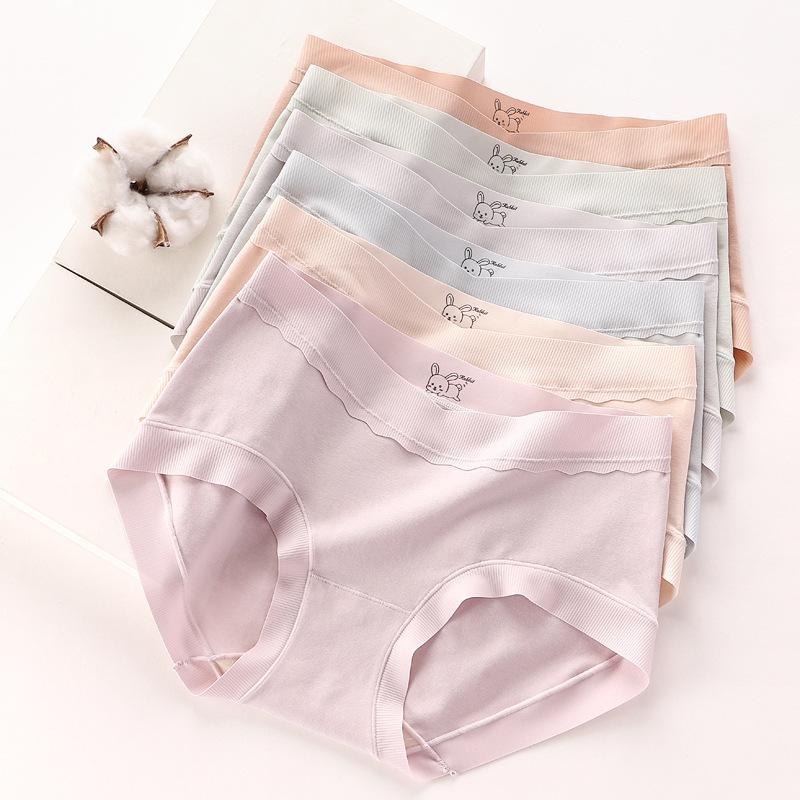 Underkläder Gravidbyxor i bomull för kvinnor 5A antibakteriell gren för tidig graviditet Speciella sömlösa gravidunderkläder